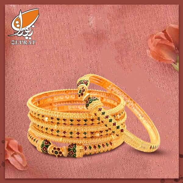 Gold Bangles Design BA001