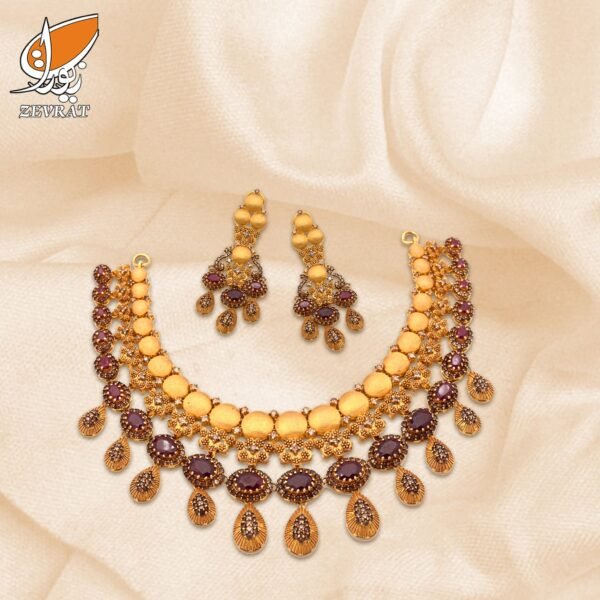 Gold Necklace Design NA006